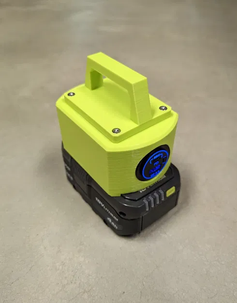 Sạc USB-C 65W tương thích với pin Ryobi 18v - Image 6