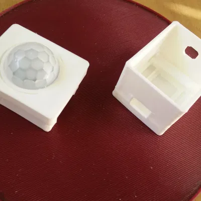 Vỏ bảo vệ cho d1 mini, cảm biến PIR và cảm biến LDR