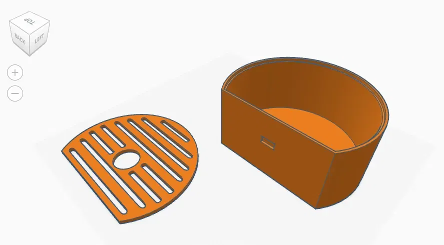 Khay hứng cà phê Krups XN250 Nespresso tùy chỉnh - Image 1