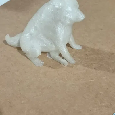 Mô hình Balltze (Cheems) phong cách low poly