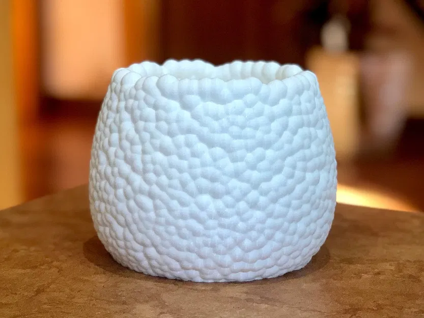 Chậu cây hiện đại kiểu dáng xốp styrofoam - Image 1