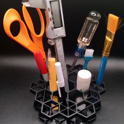 Giá đỡ tổ chức hình lục giác di động cho không gian làm việc