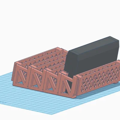 Giá đỡ cartridge TI99 có thiết kế mô-đun linh hoạt