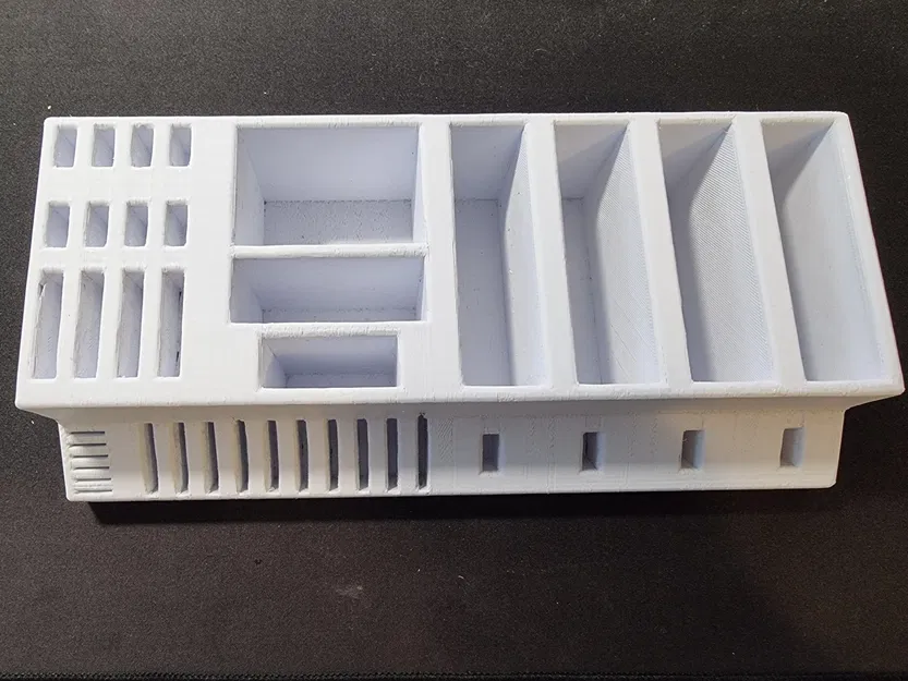 Giá đỡ lưu trữ ổ cứng và thẻ nhớ trên bàn làm việc - Image 2