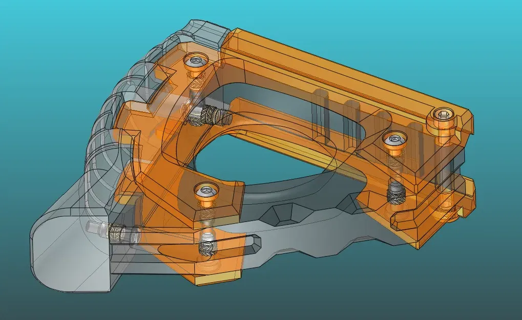Tay cầm phụ cho súng LYNX (Pyrangle V5) theo tiêu chuẩn EU - Image 2