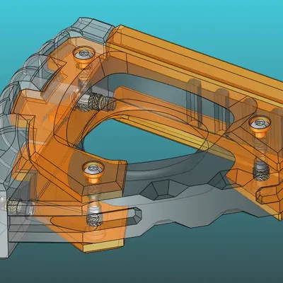 Tay cầm phụ cho súng LYNX (Pyrangle V5) theo tiêu chuẩn EU