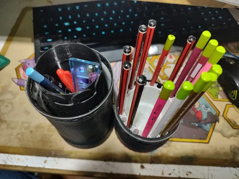 Hộp bút khóa xoay tiện lợi cho học sinh - Image 2