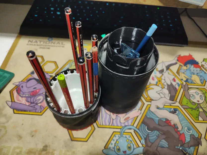 Hộp bút khóa xoay tiện lợi cho học sinh - Image 4