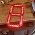 Mô hình số 7 đoạn với đèn LED bên trong - Thumbnail 1