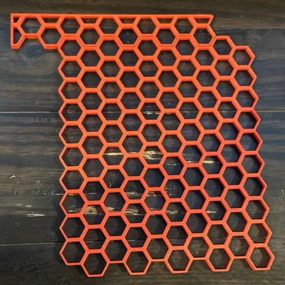 Vách ngăn tổ ong định dạng lớn - Viền cạnh