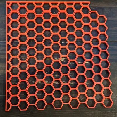 Vách ngăn tổ ong định dạng lớn - Viền cạnh