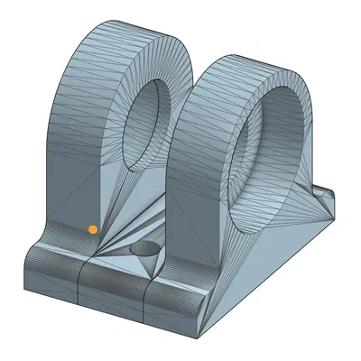 Giá đỡ trục với 2 ổ bi cho máy in 3D