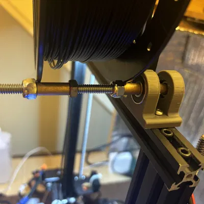 Giá đỡ trục với 2 ổ bi cho máy in 3D