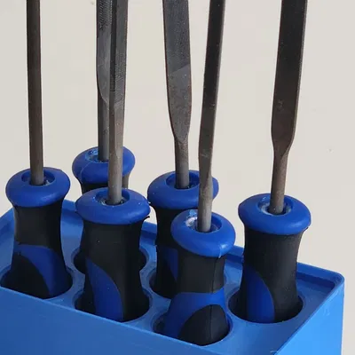 Giá đỡ file Gridfinity 1x2 cho bộ dụng cụ sở thích