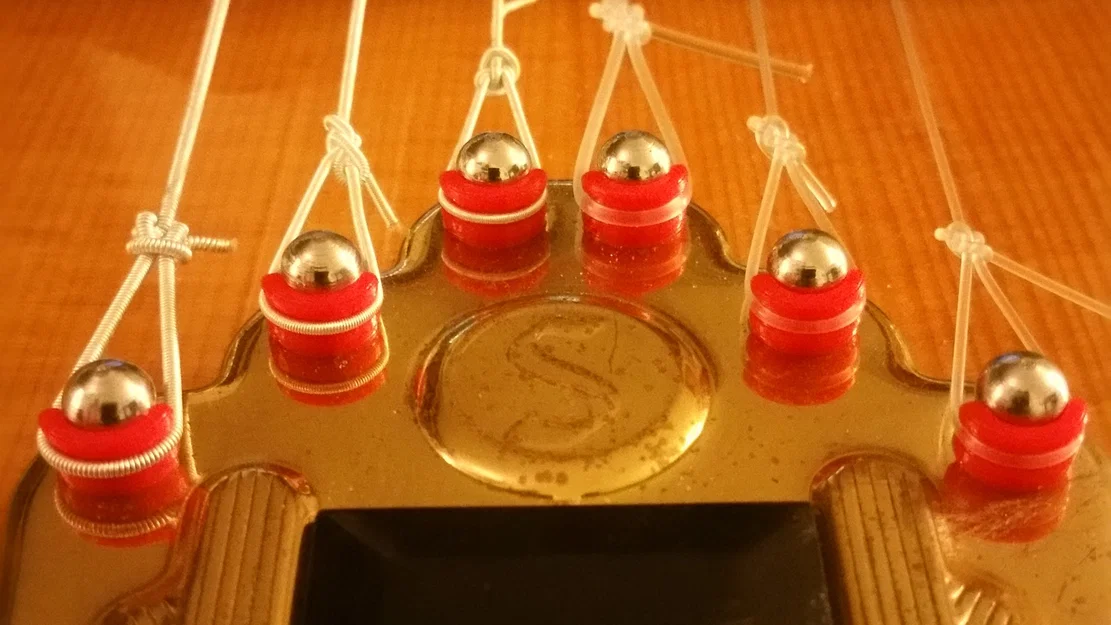 Bộ chuyển đổi dây đàn guitar cho dây nylon trên đầu đàn Gyps... - Image 1
