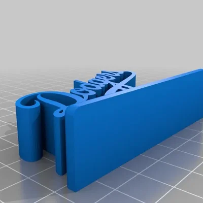 Biểu tượng Dodgers thiết kế bằng Fusion 360 sắc nét và đẹp ...