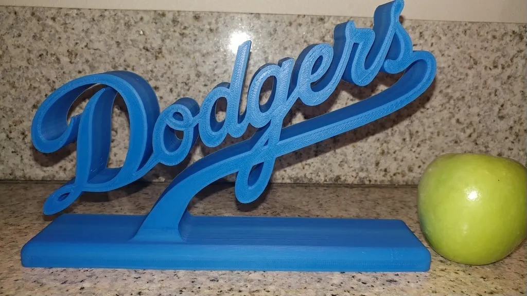 Biểu tượng Dodgers thiết kế bằng Fusion 360 sắc nét và đẹp ... - Image 2
