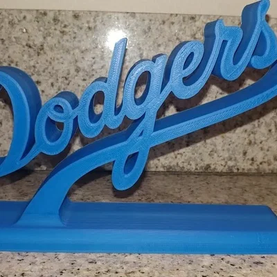 Biểu tượng Dodgers thiết kế bằng Fusion 360 sắc nét và đẹp ...