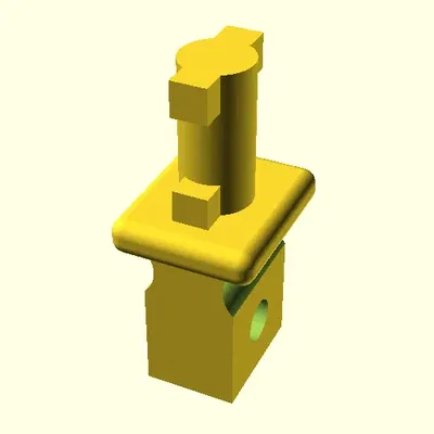 Phần nam của khớp chân đỡ bản lề Thule