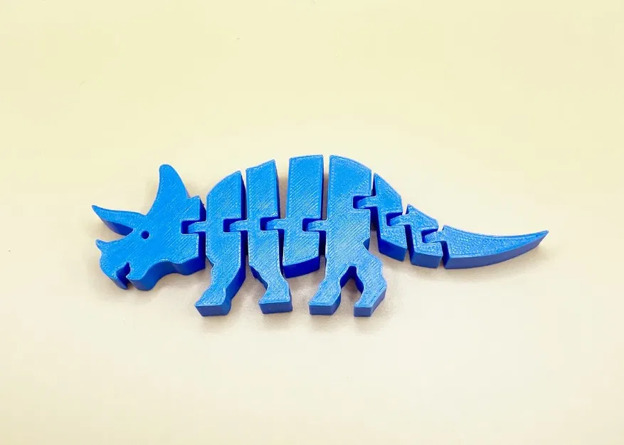 Triceratops linh hoạt với tùy chọn không có mắt - Image 2