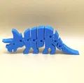 Triceratops linh hoạt với tùy chọn không có mắt - Thumbnail 3
