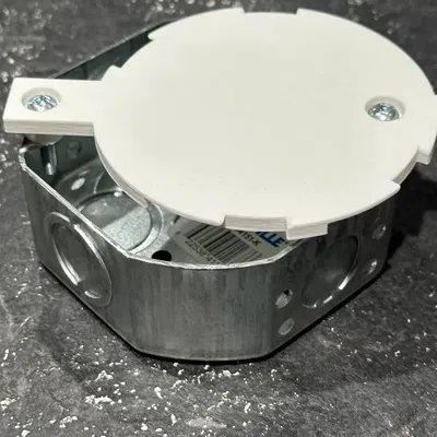 Giá đỡ hộp octagon tương thích với Ubiquiti u6+ và u6-lite