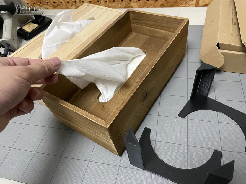 Khung đỡ nắp hộp giấy ăn thời trang - Image 3