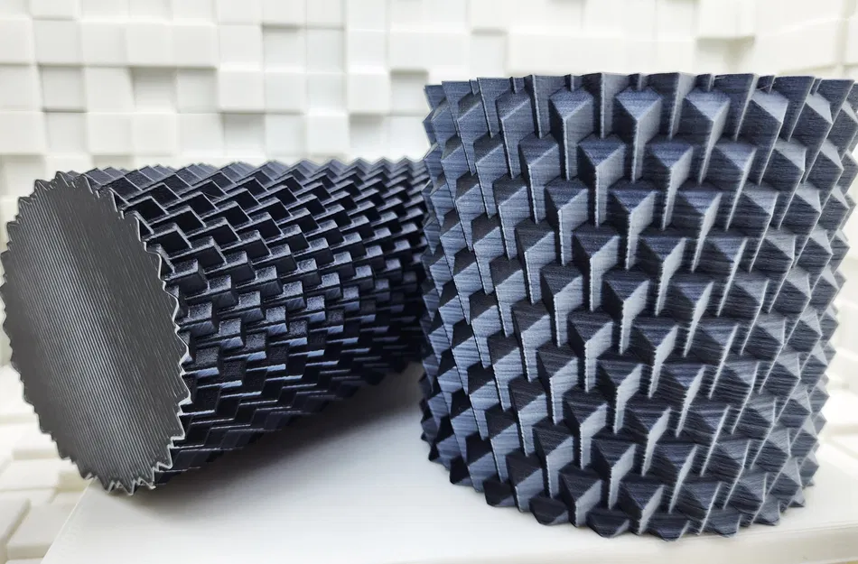 Bình hoa xoắn ốc với tỷ lệ cao hoặc rộng - Image 2