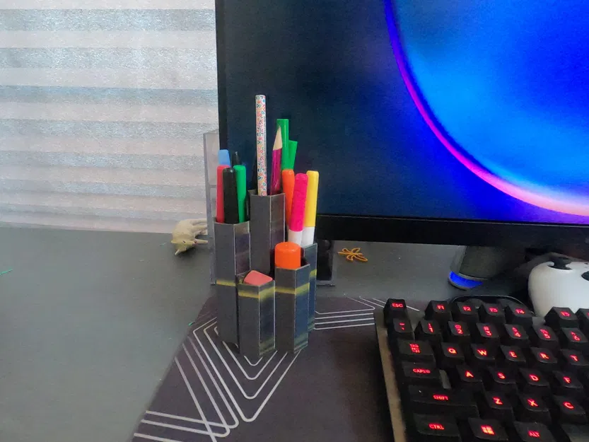 Giá đỡ bàn làm việc tổ ong tăng dần chiều cao - Image 1