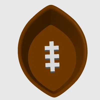 Khay đựng kẹo hình bóng đá phong cách tối giản