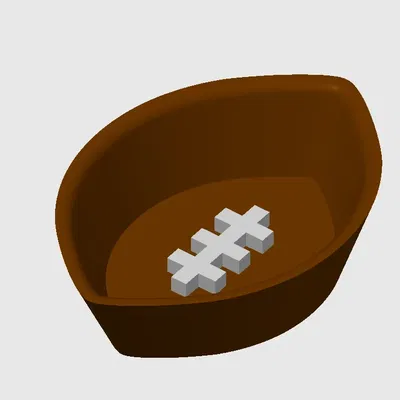 Khay đựng kẹo hình bóng đá phong cách tối giản