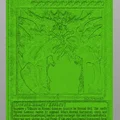 Thẻ lithophane thẻ thần Ai Cập: Slypher, Obelisk và Ra - Thumbnail 2