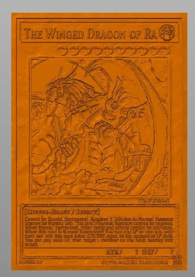Thẻ lithophane thẻ thần Ai Cập: Slypher, Obelisk và Ra - Image 3