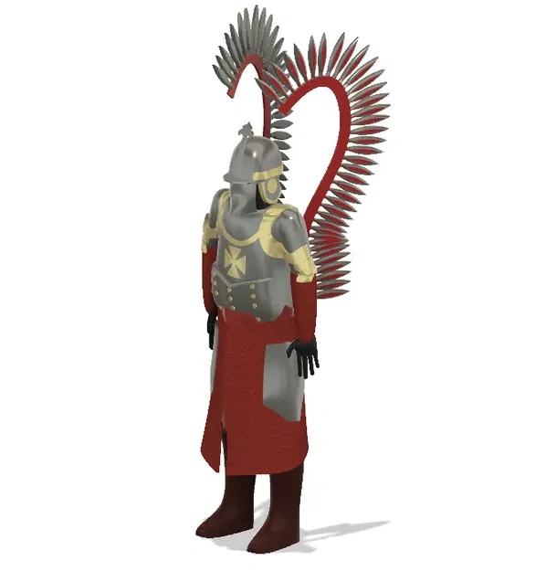 Mô hình mini kỵ binh cánh cho trò chơi bàn - Image 1