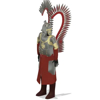 Mô hình mini kỵ binh cánh cho trò chơi bàn