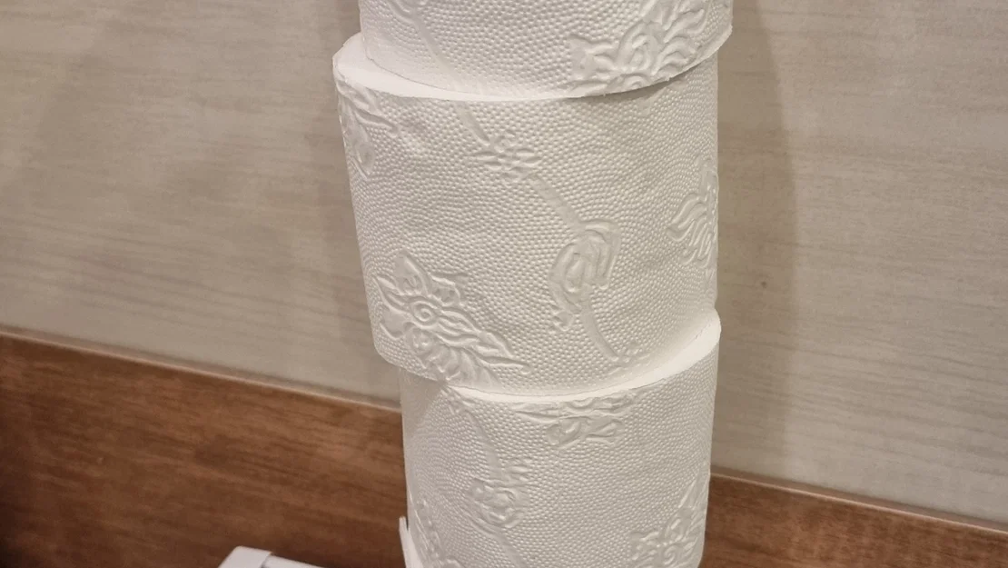 Giá đỡ cuộn giấy vệ sinh tiện lợi cho nhà tắm - Image 1
