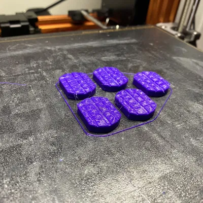 Chân TPU cho máy in Prusa Mini