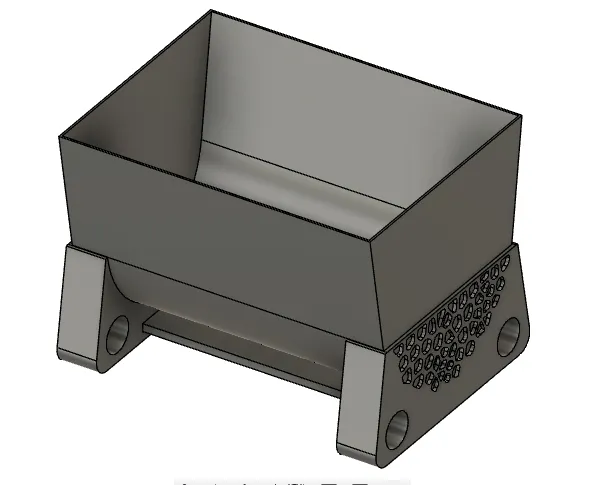 Khay đựng đồ lặt vặt để bàn kiểu nghiêng với hoa văn voronoi - Image 1