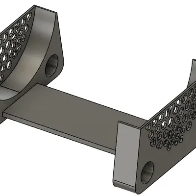 Khay đựng đồ lặt vặt để bàn kiểu nghiêng với hoa văn voronoi