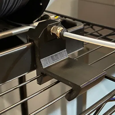 Ghim gắn MMU Spool Holder vào kệ dây HDX Home Depot