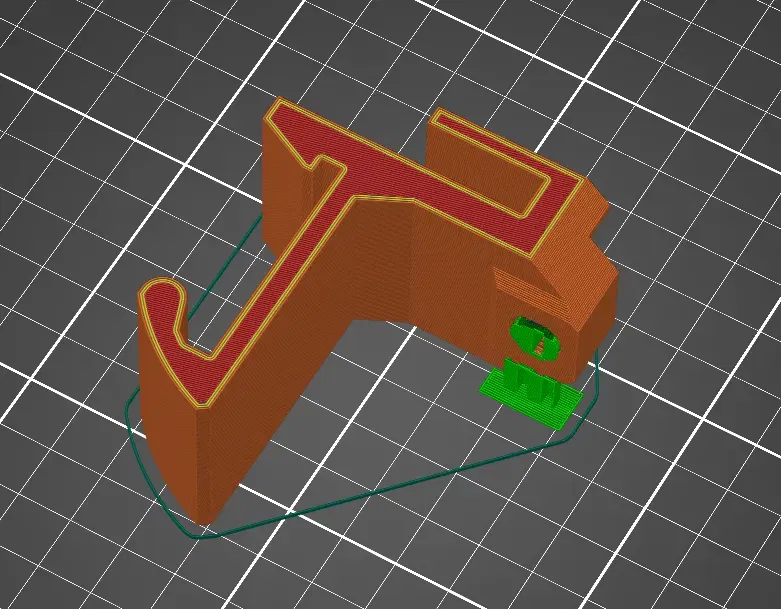 Ghim gắn MMU Spool Holder vào kệ dây HDX Home Depot - Image 12