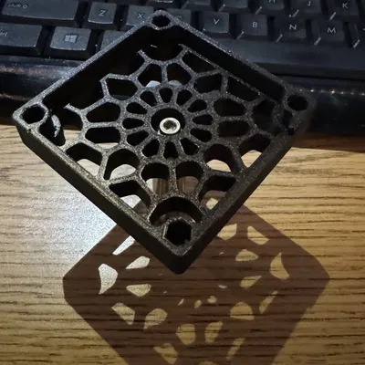 Giá đỡ cho photodiode Hamamatsu C10508-01 với lỗ thông Voronoi