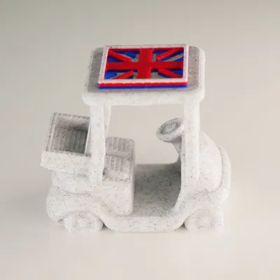 Xe golf in 3D E3DBuggy cho bài kiểm tra hiệu suất