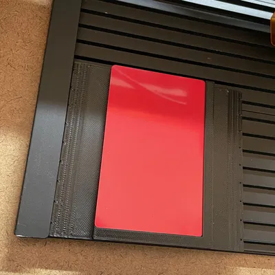 Giá đỡ danh thiếp bằng nhôm cho nền khắc laser Ortur