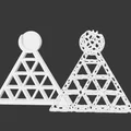 Giá đỡ cuộn filament họa tiết Voronoi cho máy in 3D - Thumbnail 1