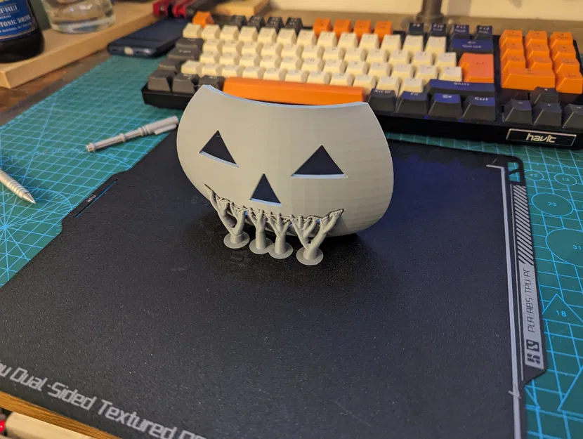 Mẫu khắc bí ngô đơn giản cho Halloween - Image 2