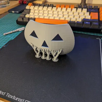 Mẫu khắc bí ngô đơn giản cho Halloween