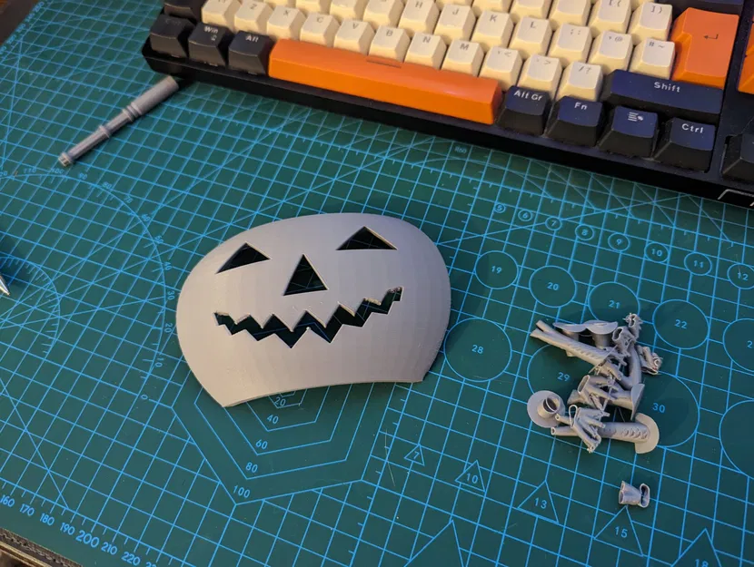 Mẫu khắc bí ngô đơn giản cho Halloween - Image 3