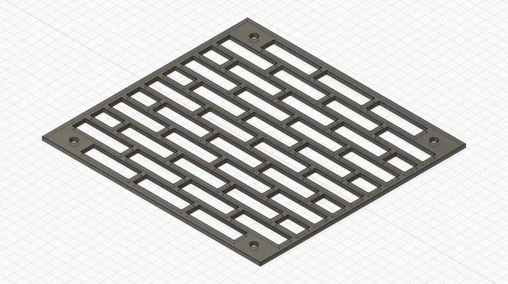 LD Cooling Fan Grill 120mm - Chống Bụi Cho Case PC - Image 1