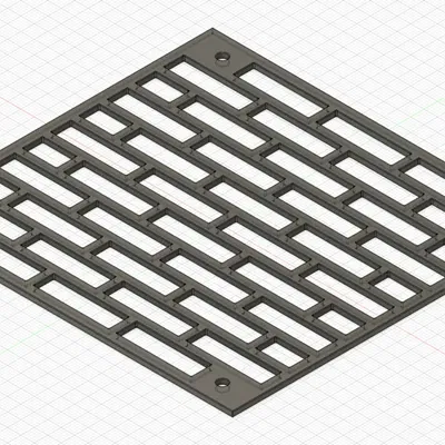 LD Cooling Fan Grill 120mm - Chống Bụi Cho Case PC